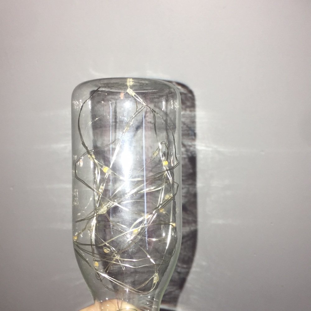 Fairy lights in a bulb
